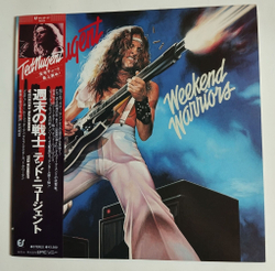 Винтажная виниловая пластинка LP Ted Nugent Weekend Warriors (Japan 1978) (Obi)