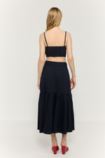 Юбка на кокетке