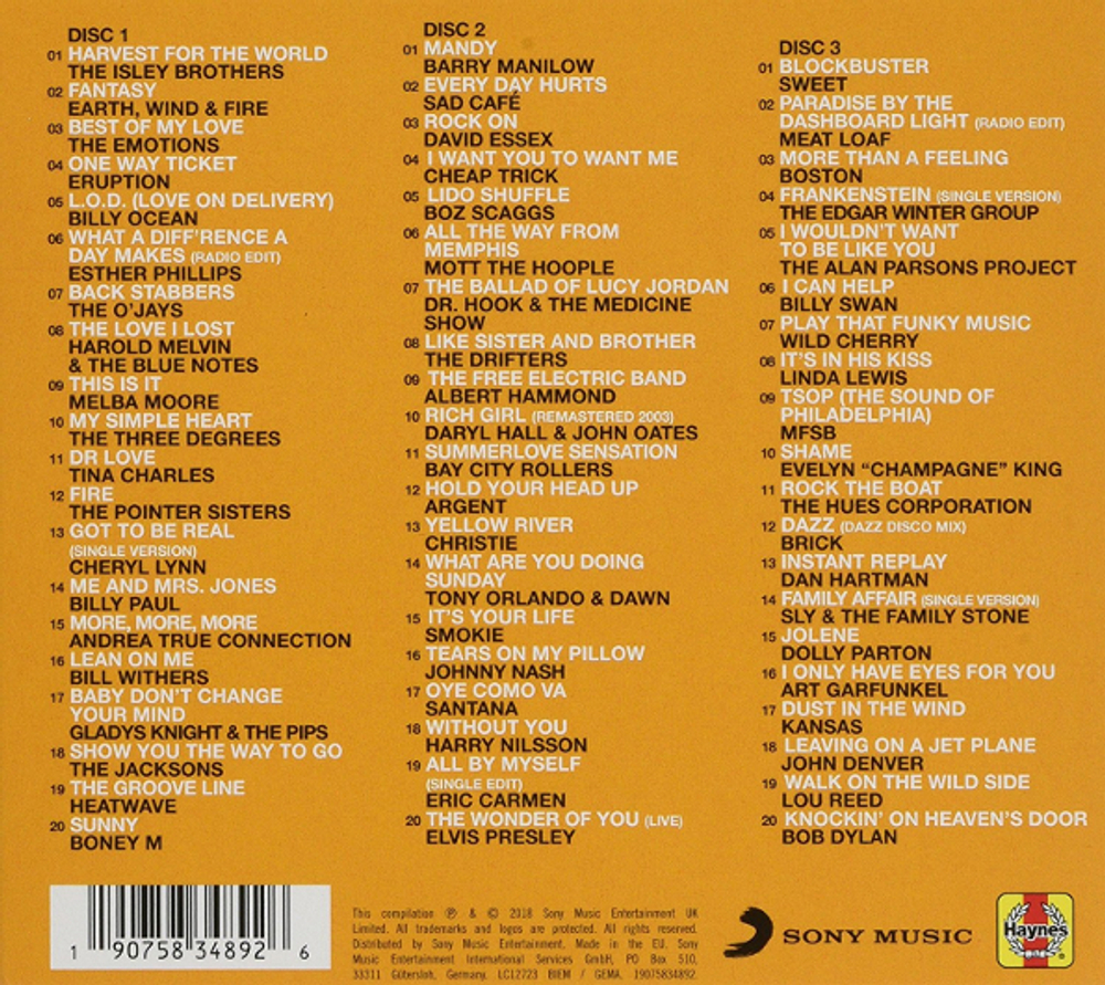 Сборник / Haynes Ultimate Guide To The 70s (3CD)