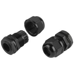 Кабельный ввод сальник ЭРА NO-224-243 MG 20 (d отв.20 мм / d провод.8.5-14 мм) IP68 (упаковка 15 штук) | Кабельные вводы (сальники)