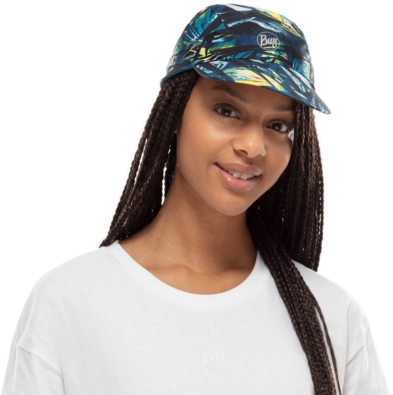 Спортивная кепка для бега Buff Pack Run Cap Ipe Navy Фото 2
