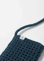 Вязаная сумочка FOS Темно-Синяя