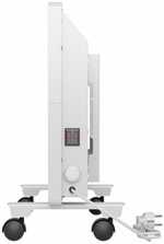 Конвектор электрический MTX КМ-1500.2, 1500 Вт, X-образный нагреватель, колеса, термостат, 98125