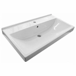 Тумба с раковиной Comforty Никосия 00-00011163 80 белый глянец