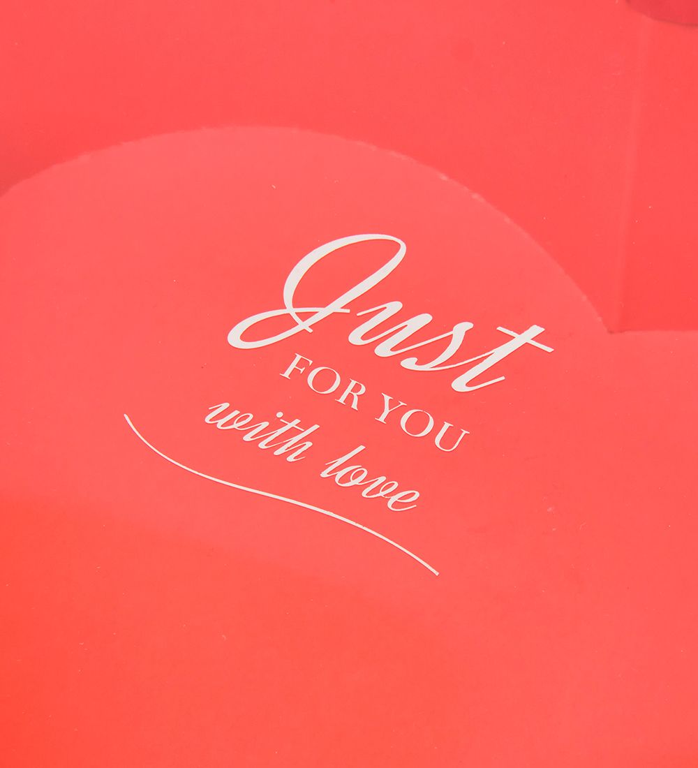 WG-65/2-A Коробка подарочная «Сердце» цв.розовый