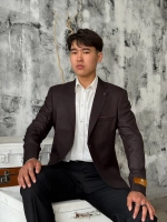 Пиджак мужской классический приталенный