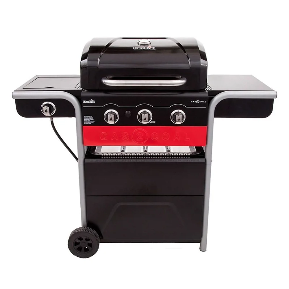 Угольно-газовый гриль Char-Broil Gas2Coal Hybrid 3B, 468300618