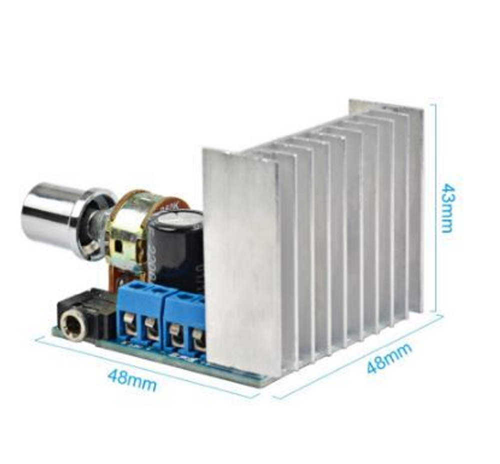 Стерео усилитель TDA7297/2*15W/B