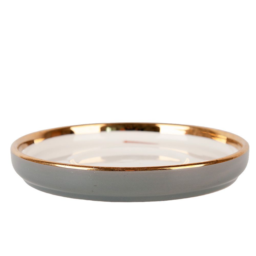 Чашка с блюдцем "Royal line.Gray" v=200мл. (min4) (транспортная упаковка)