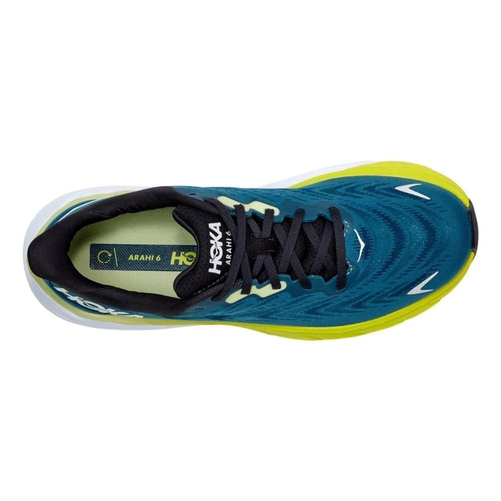 Кроссовки мужские HOKA M ARAHI 6 WIDE Blue Graphite / Blue Coral