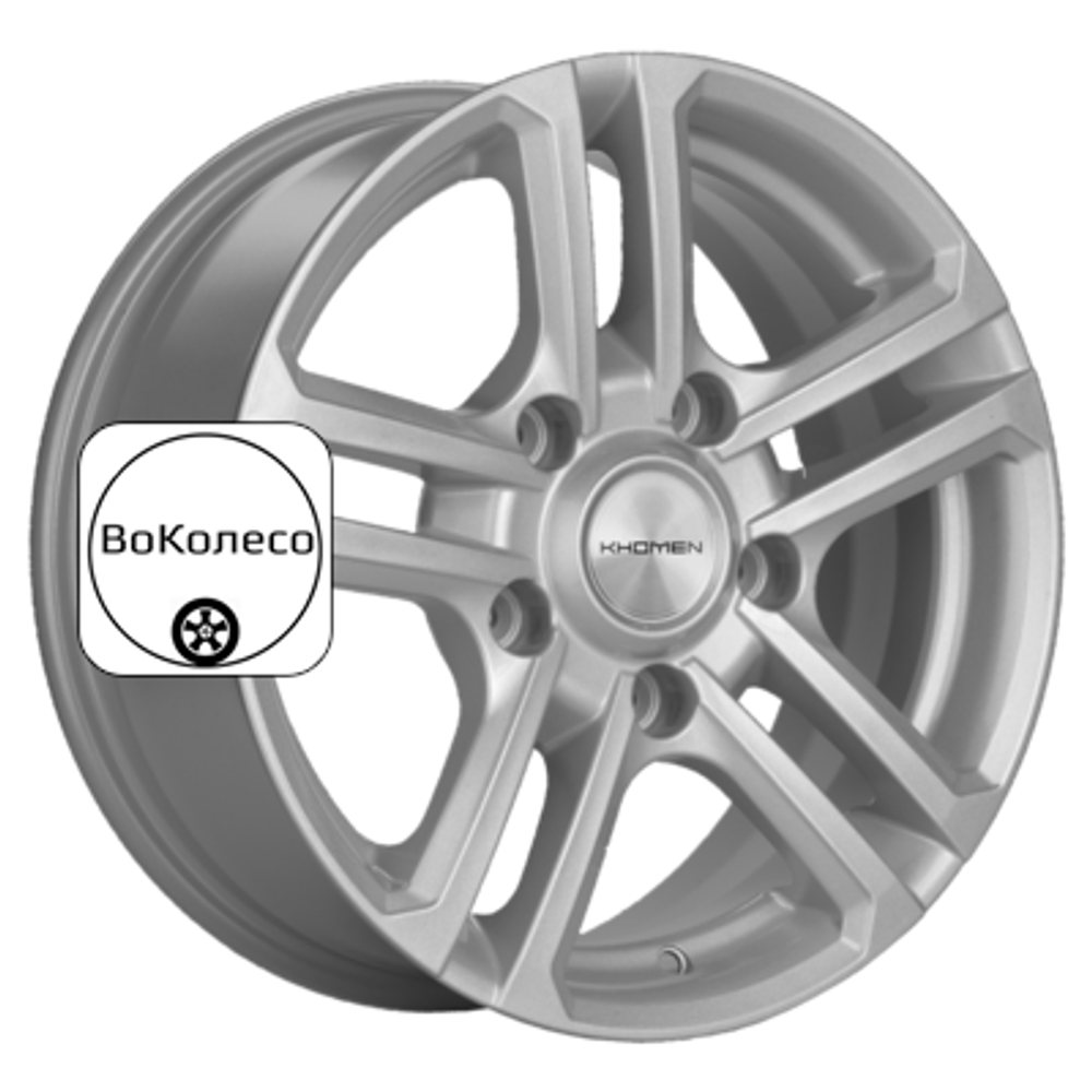6,5x16/5x139,7 ET40 D98,5 KHW1602 (Niva 4x4) F-Silver Khomen Wheels