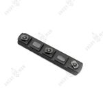 Алюминиевая планка Пикатинни на крепление M-LOK (9 шагов), K.Arma