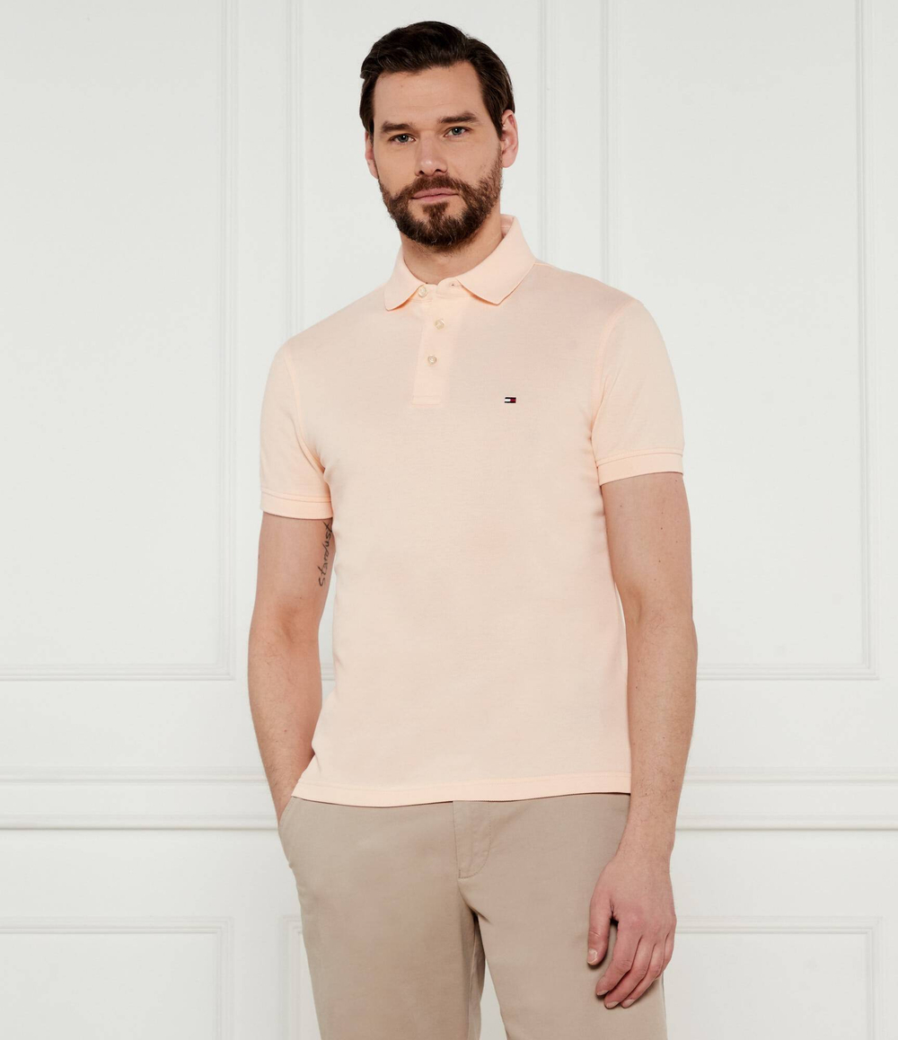 Поло 1985 Tommy Hilfiger - персиковый(MW0MW17771)