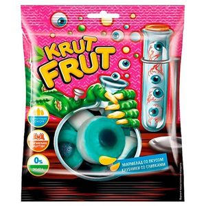 Мармелад KRUT FRUT Глаз со вкусом Клубники 70 гр/пач 50 пач/кор