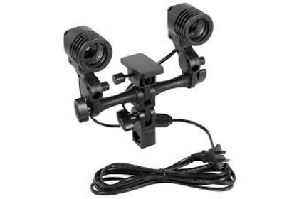 Патрон Falcon Eyes LH2-27SU для 2 ламп вспышек и зонтиков