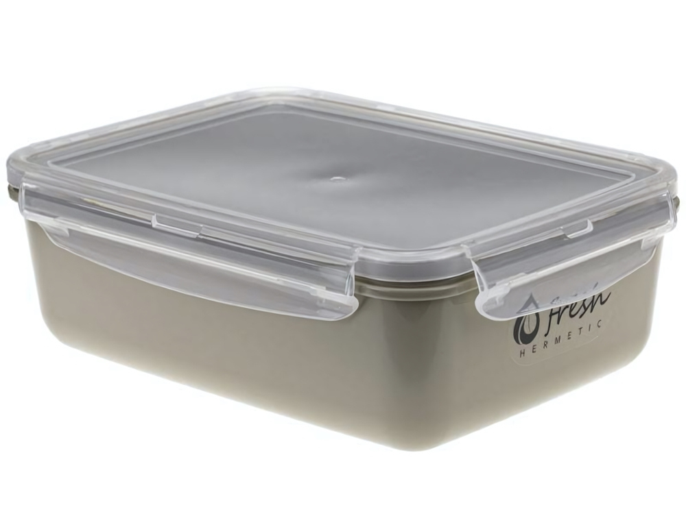 Емкость для продуктов 1,4л ФРЕШ герметичная (капучино)