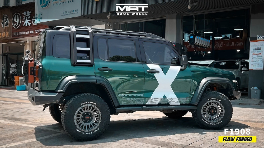 Диск колёсный литой MAT Offroad F1908 R18 8,5 ET+12 Dark Matte Tint