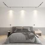 DK5072-DN Бра SHINE WALL со светодиодом, D104*H68, IP20, 3000К, 3W, RA?90, темный никель, алюминий