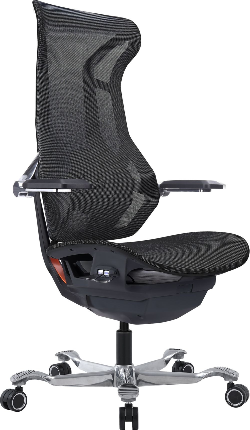 Эргономичное кресло Everprof Atom Black Сетка Черный