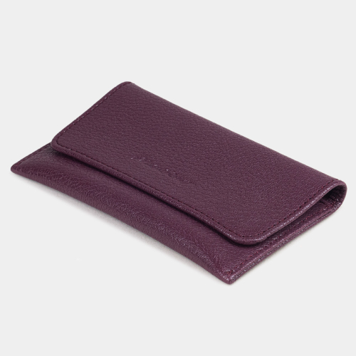 Кофр для украшений Medium из кожи козы, фиолетового цвета