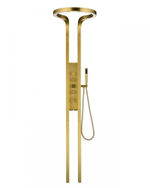 01168-S  Панель для душа, многофункциональный  (мат. золото)  GANZER  (1шт)