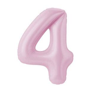 Цифра 4 Slim Зефирный 40" Agura