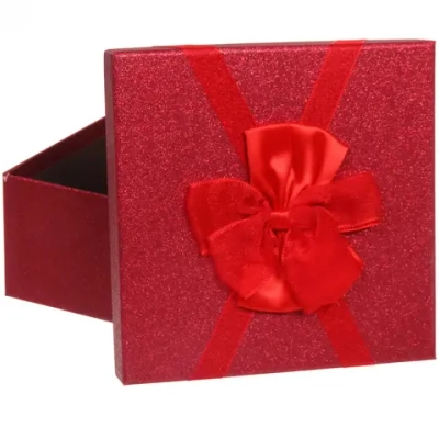 Коробка подарочная «Мечта» 17,5*17,5*8 см, красный