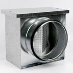 Фильтр кассетный ФЛК-400 d=400 (корпус+кассета) оцинк. сталь