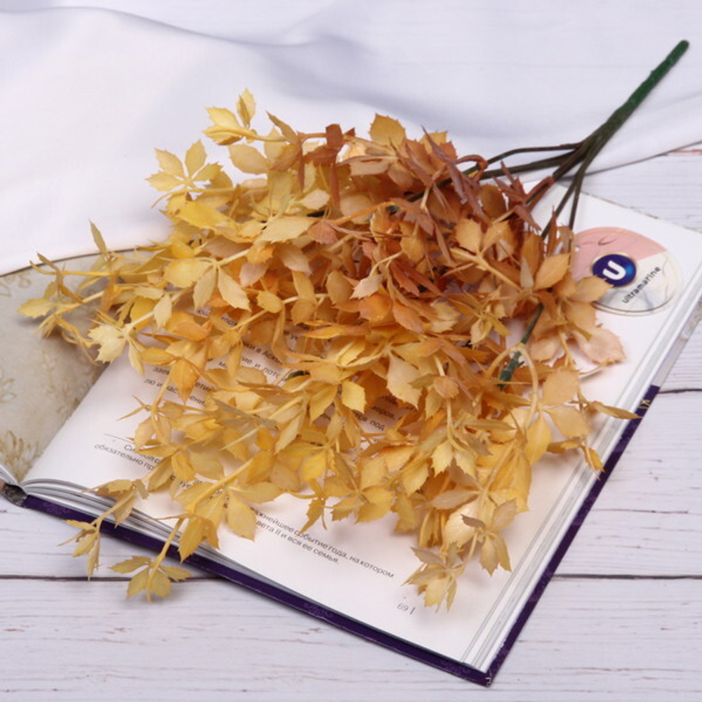 Искусственные цветы «Фантазия» 35см цвет персиковый 24