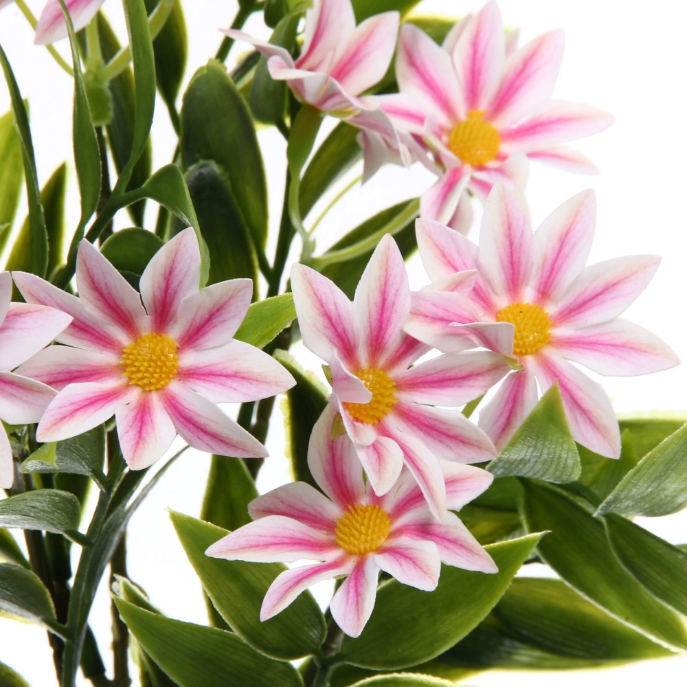 Искусственные цветы «Волшебство лета» 32см Космея 15 цветков розовые