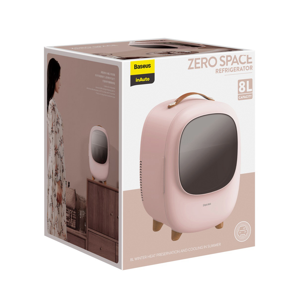 Холодильник Baseus Zero Space Refrigerator - Pink