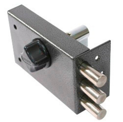 Замок Аллюр накладной ЗН 1-5 В перф. ключ