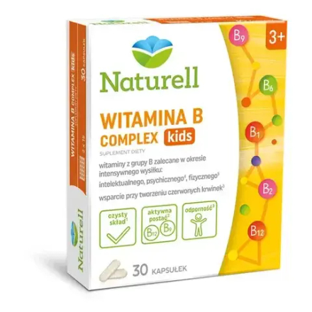 Naturell Vitamin B Complex Kids - 30 капсул.
