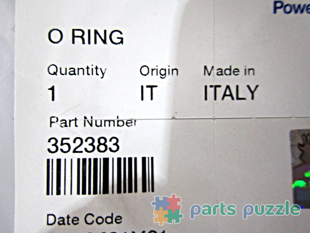 Кольцо уплотнительное / SEAL - O RING АРТ: 352383