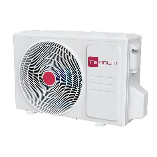 Мультисплит система на 2 комнаты Ferrum FIS07F3_MR2_DC x 2 / FOS14F3_MR2_DC2