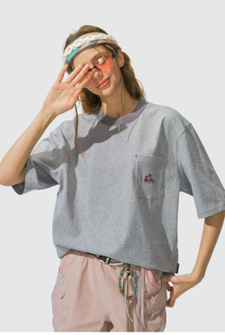 Футболка Nothomme Monterest X Quiksilver Cold flower gray