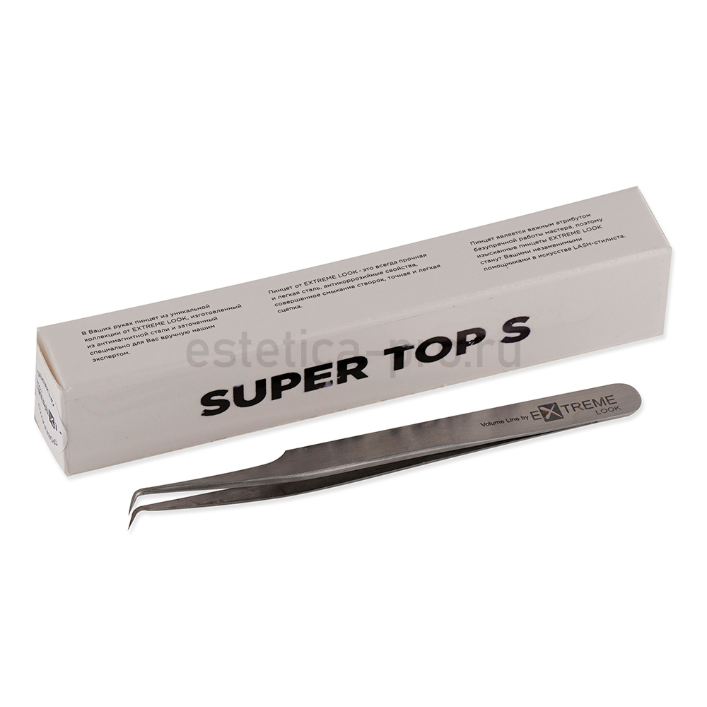 Пинцет Extreme Look "Triple Grip" Super Top S