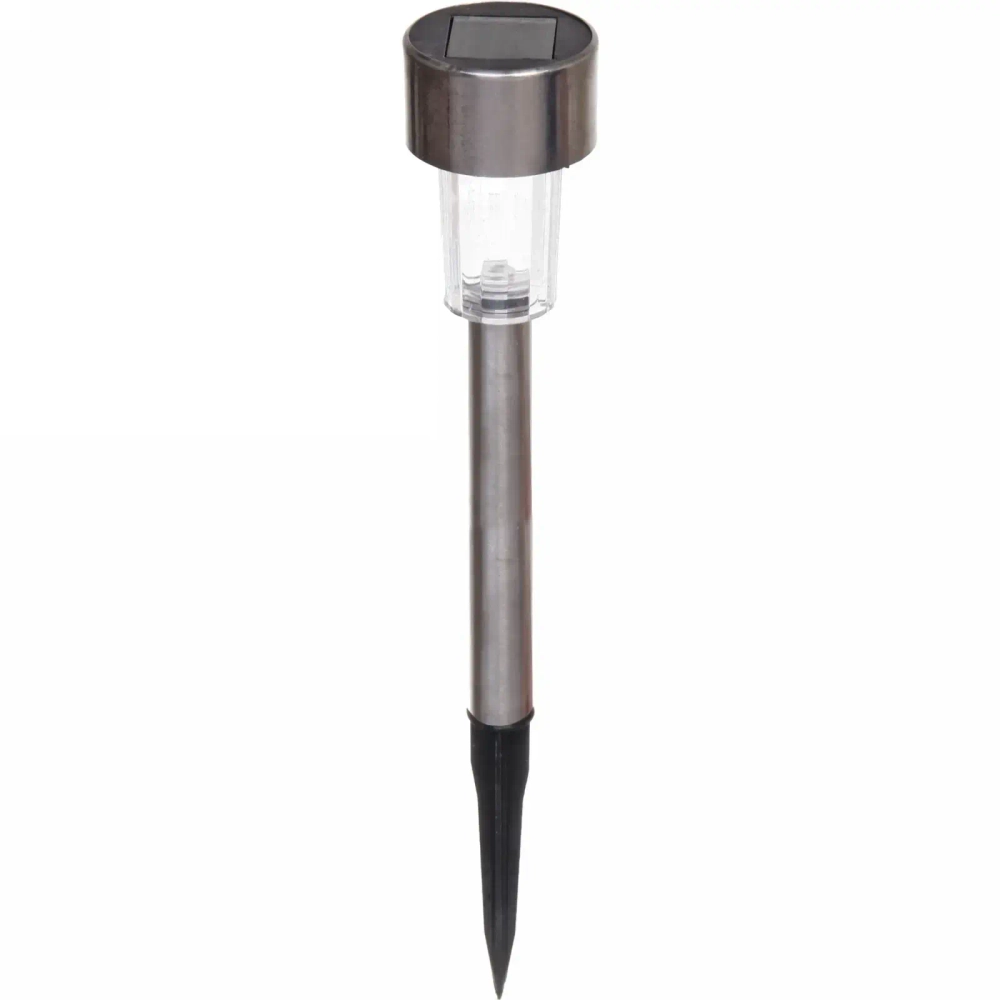 Фонарь садовый «Классик» 30*4,6*4,6 см на солнечной батарее, Белый