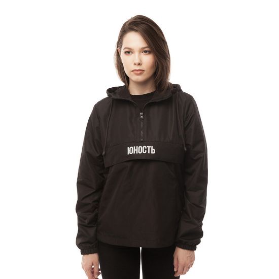 Анорак Юность женский Большой кот Черный