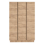 Шкаф 1210 3С "ВЕРТИКАЛЬ" Дуб Крафт золотой