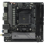 Мат. плата LgaAM4 ASRock A520M-ITX/AC (RTL) &lt;A520&gt; PCI-E HDMI+DP GbLAN SATA Mini-ITX 2DDR4