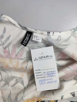 Платье H&M с принтом 44 размер