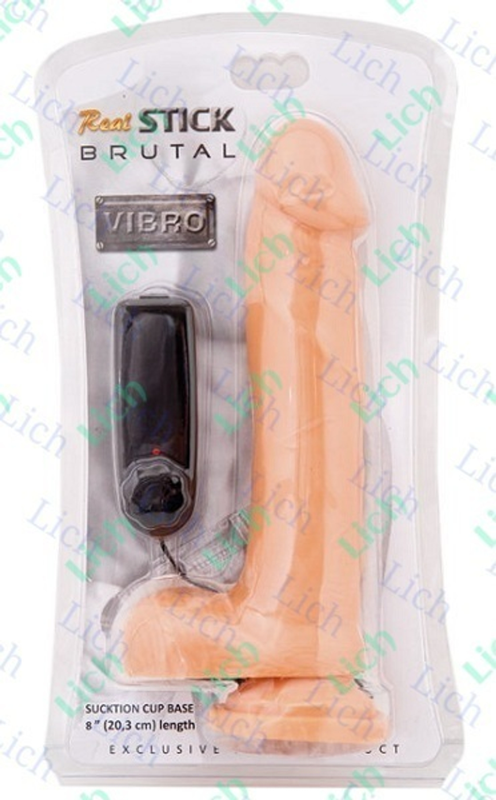 Вибратор на присоске с выносным пультом управления