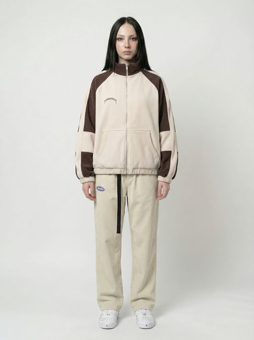 Толстовка Turbo fleece Zip песочный/коричневый