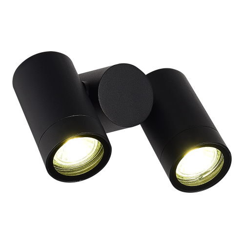 SL9011.402.02 Светильник уличный потолочный ST-Luce черный/белый GU10 2*50W