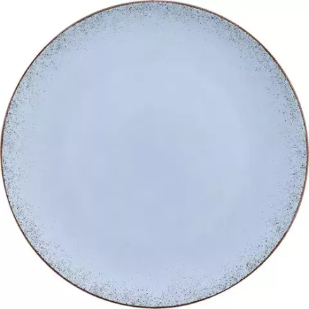 Тарелка «Опшенс Нэйчерал Блю» мелкая фарфор D=32,H=2см голуб