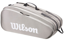 Теннисная сумка Wilson Tour 12 PK Racket Bag - Gray