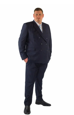 Брюки мужские синие тёмно-синие классические классика теплые утепленные на флисе толстые зимние чёрные с начёсом