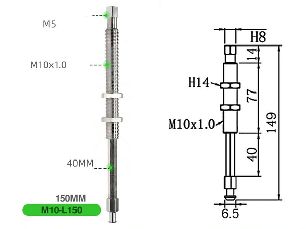 Zpt2-k40-b5-a10 does not rotate l150 (small head)