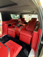 Капитанские сиденья с перегородкой для Cadillac Escalade V Кадилак 2021-2024+ Кресла Сидения VIP